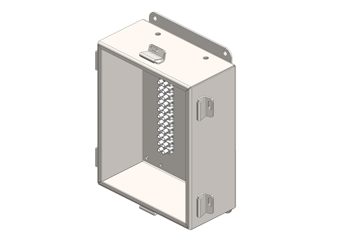 CONTROL TROLLEY JUNCTION BOX AND TERMAIL STRIPS - 12P CONTROL