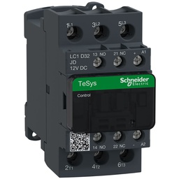 [LC1D32JD] CONTACTOR - 20HP - 12V DC COIL - 3P
