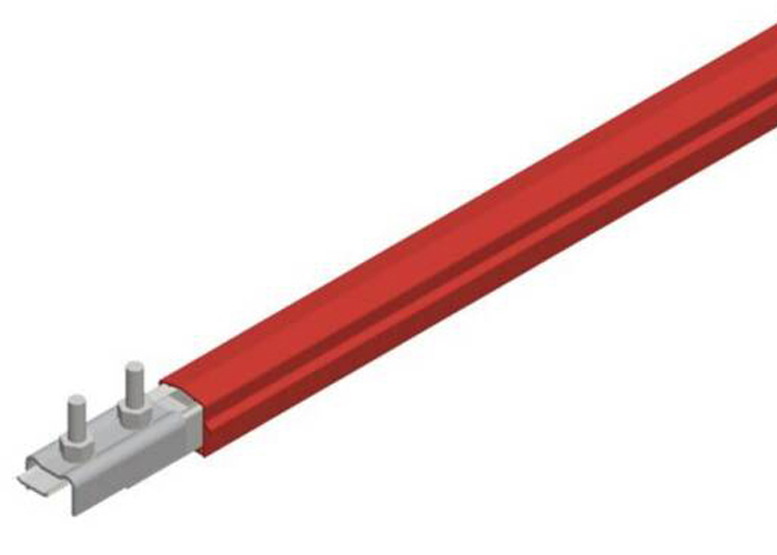 [310203-J] STEEL BAR - GALVANIZED - RED - 125A