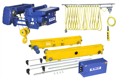 [DLVM-2-20] DLVM Single Girder Under Running Cranes - Overhead Crane Kits