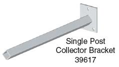 COLLECTOR BRACKET - SINGLE POST - 100-200A (Phase, Conductix 40A 8-Bar)