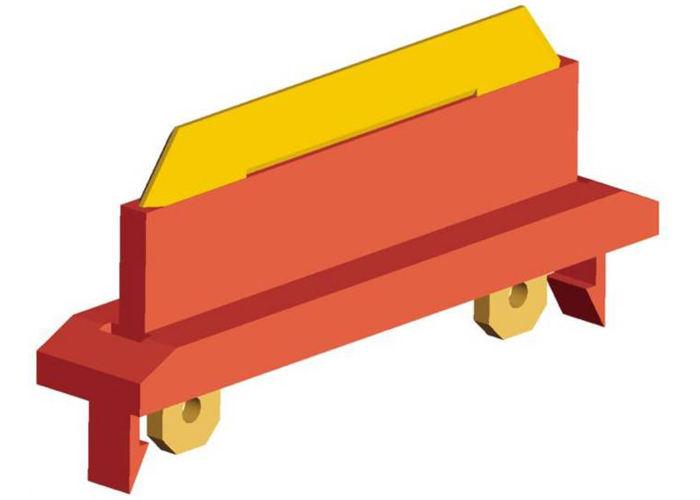 COLLECTOR SHOE AND HOLDER - 50-100A (50 A, 100A Safe-Lec 2)