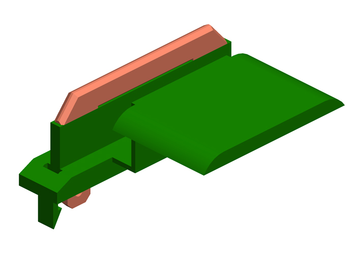 COLLECTOR SHOE AND HOLDER - 50-100A (50 A, 100A Safe-Lec 2)