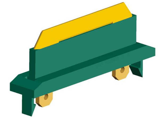 COLLECTOR SHOE AND HOLDER - 50-100A (50 A, 100A Safe-Lec 2)