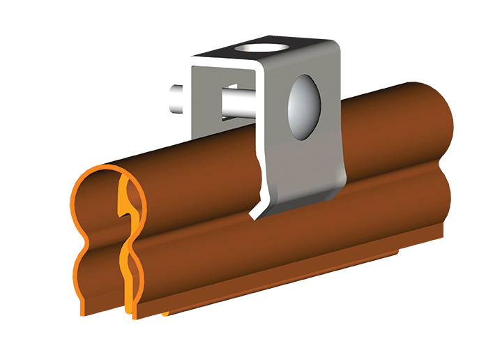 JOINT COVERS - HIGH HEAT - ORANGE (Phase, Conductix 40A 8-Bar)