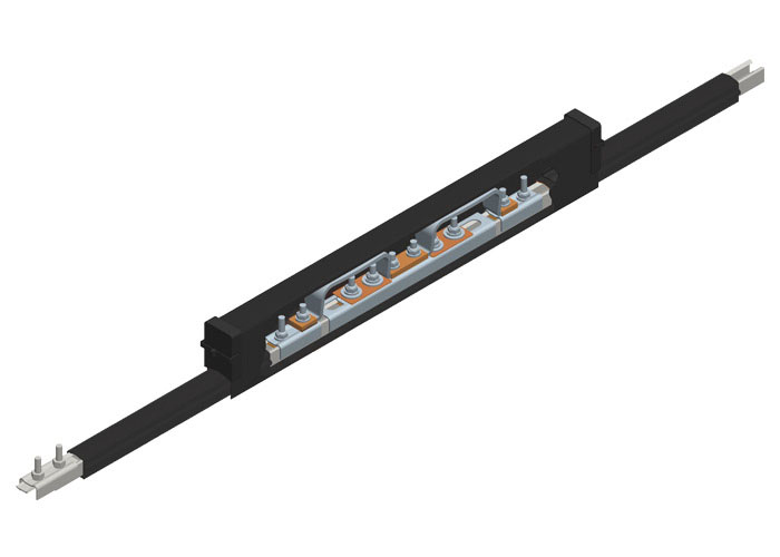 STEEL BAR - GALVANIZED - BLACK - 125A (Phase)