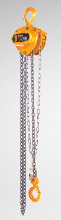 [M3CB075] MANUAL CHAIN HOIST - 7 1/2 TONNE - 12 FT LIFT