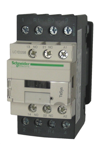 [LC1D258U7] CONTACTOR - 240V COIL - 4P - 40A